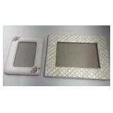 Two picture frames good condition. The small