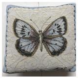 Butterfly pillow 16ï¿½ x 17ï¿½ lovingly used