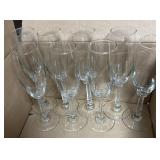 Anchor Hawking 8 inch champagne glasses Set of