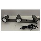 Hanging wall light three lights good condition 22