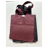 Three assorted wine bottle bags in good condition