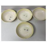 Vintage dessert, bowls Set up Shows wear and