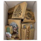 Decorative stamps for card making Christmas