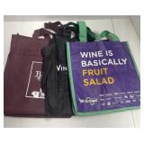3 bottle bags, medium size good condition