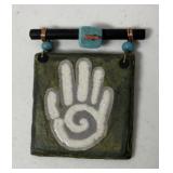 Handsome hand wall hanging 2 1/2 x 3ï¿½Gray