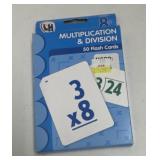 Multiplication and division flashcards good