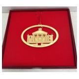 Carroll County 3-D brass ornament New in the box