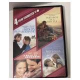Nicholas Sparks four movie DVD set Knight of