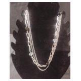 Multi stranded necklace