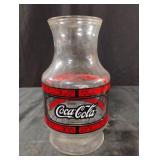 Vintage Coca-Cola Godfather's Pizza Stained Glass