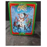 1996 Oreo collectible metal tin can