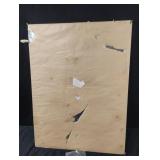 Mirror with brackets