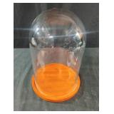 Glass globe with stand