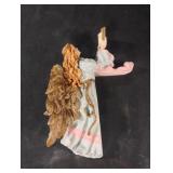 Vintage Collectible Hand Painted Garden Angel