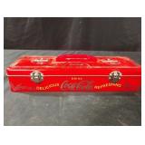 Vintage Coca Cola 11.25' Lunch Tool Pencil Box