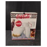 Coca-Cola 5 piece popcorn set