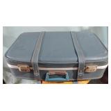 Vintage hardshell luggage