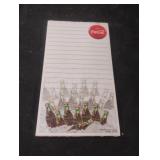 Coca-Cola magnetic note pad