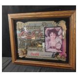 Coca Cola Relieves Fatigue Bar Mirror 20' x 24'