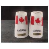 Vintage Canada collectible salt and pepper shaker