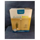 Interiors by Design Black Floor Lamp. New in box