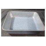 Grey speckled stoneware