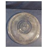 Vintage Jeanette Anniversary Footed Cake Plate