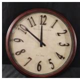 Baldauf Clock Co. Wall clock. Works