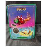 Oreo 1995 collectible metal tin can