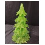 Vintage acrylic Christmas tree