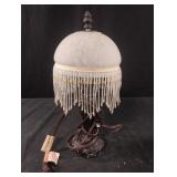 Vintage Victorian-style table lamp. Works