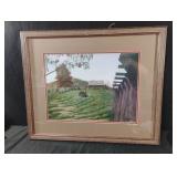 Patricia Hobson 'Autumn Breeze' framed artwork 26