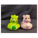Care bears rubber ducks