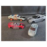 Assorted diecast cars