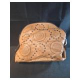tan studded Sam & Hadley Western-style backpack