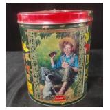 Coca-Cola 200 piece puzzle in a collectible metal