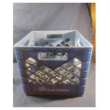 Vintage Flav-O-Rich milk crate