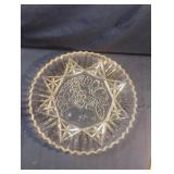 Vintage Federal Glass PIONEER Clear Fruit Pattern