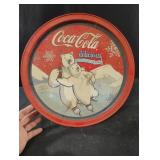 Vintage Coca-Cola delicious and refreshing metal