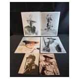 8x10 glossy photos John Wayne, 2 postcards