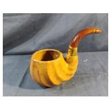 Vintage Relpo ceramic oversized pipe planter