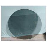 Round glass table top 1/4'