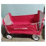 Radio Flyer collapsible cloth wagon. Wheel needs