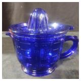 Cobalt blue 2 cup measure with reamer