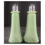 Vintage Jadeite salt and pepper shaker set
