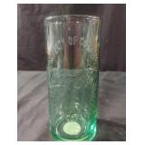 Libbey Coca-Cola thick green colored glass