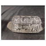 Anchor Hocking Prescut Glassware Star of David