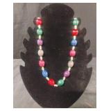 Multi-colored necklace