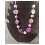 Beaded rope necklace