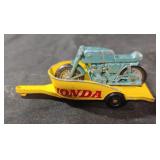 Vintage Matchbox No. 38C Honda Motorcycle and